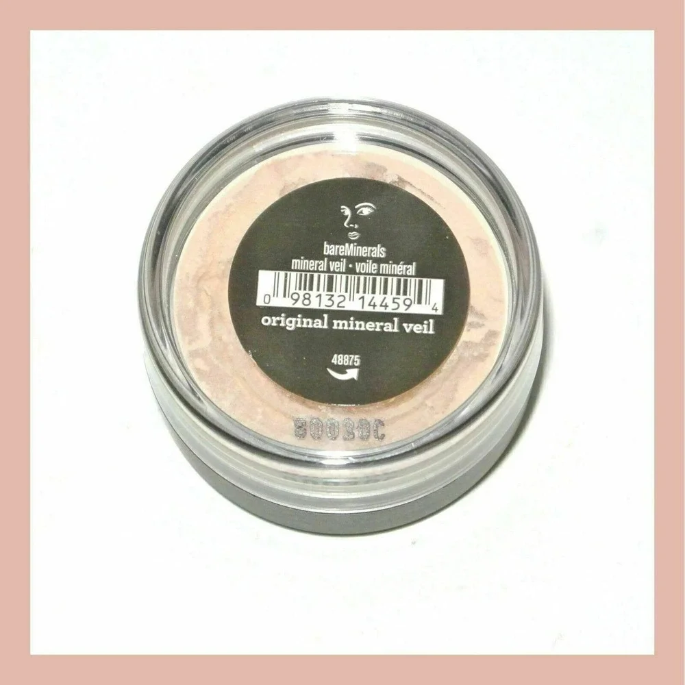 2 x bareMinerals ORIGINAL MINERAL VEIL Finishing Powder 0.75g travel size Bare